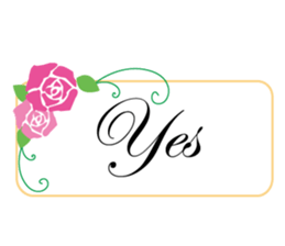 Rose Dialog sticker #13749335