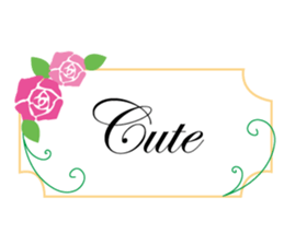 Rose Dialog sticker #13749343