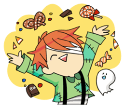 Little Ghost and His Friends sticker #13749360