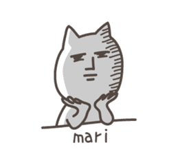 MARI's basic pack,cute kitten sticker #13749432