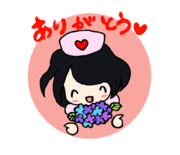 Pretty nurse Sticker 4 sticker #13749880