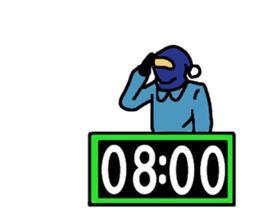 salary ninja TIME sticker #13749986