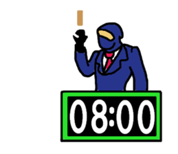 salary ninja TIME sticker #13749987