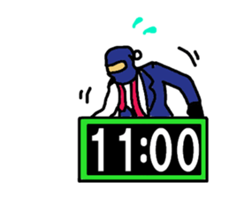 salary ninja TIME sticker #13749992