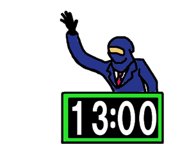 salary ninja TIME sticker #13749997