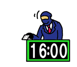 salary ninja TIME sticker #13750002