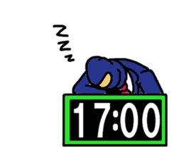 salary ninja TIME sticker #13750005