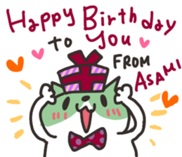 Asami dedicated sticker sticker #13750055