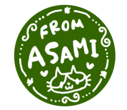 Asami dedicated sticker sticker #13750059