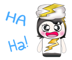 Mr. SATORU. I love thunderbolt. sticker #13750197