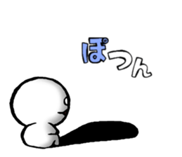 Whitish guy. 2 sticker #13750493