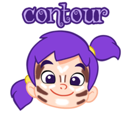 MAKEUP GIRL sticker #13750577