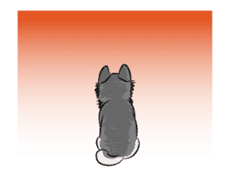 Siberian Husky named Ice sticker #13751088