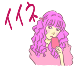 Girl's talk. sticker #13751104