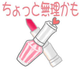 Girl's talk. sticker #13751105