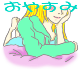 Girl's talk. sticker #13751107