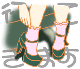 Girl's talk. sticker #13751108