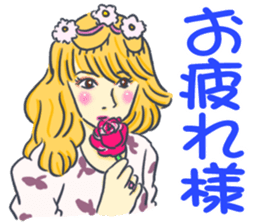 Girl's talk. sticker #13751111