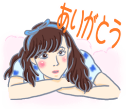 Girl's talk. sticker #13751112