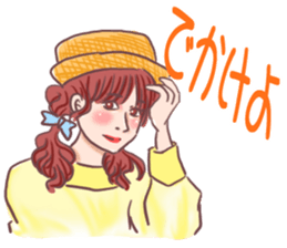 Girl's talk. sticker #13751114