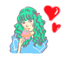 Girl's talk. sticker #13751124