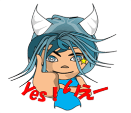 Son of the devil (Chapter 4) sticker #13751169