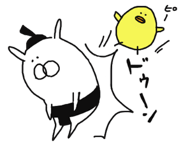 Usatch (Sumo wrestler style) sticker #13751265