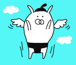 Usatch (Sumo wrestler style) sticker #13751269