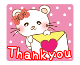 Panda cat, Pan'nya everyday can use sticker #13751438