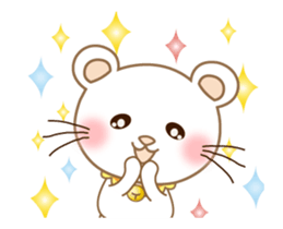 Panda cat, Pan'nya everyday can use sticker #13751441