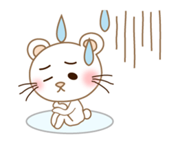 Panda cat, Pan'nya everyday can use sticker #13751447