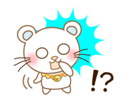 Panda cat, Pan'nya everyday can use sticker #13751451