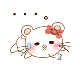 Panda cat, Pan'nya everyday can use sticker #13751458