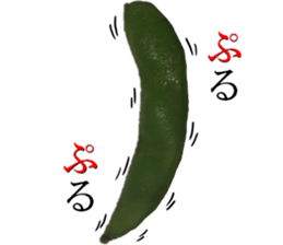 Green soybean 1 sticker #13751697