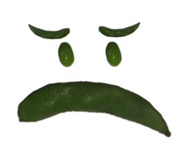 Green soybean 1 sticker #13751705