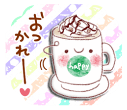 Adult cute winter of Sticker sticker #13752252