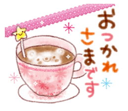 Adult cute winter of Sticker sticker #13752255