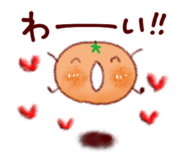 Adult cute winter of Sticker sticker #13752259