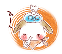 Adult cute winter of Sticker sticker #13752267