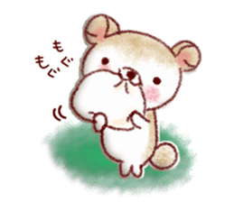 Adult cute winter of Sticker sticker #13752272