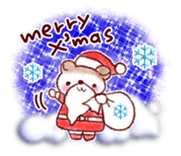 Adult cute winter of Sticker sticker #13752275