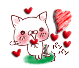 Adult cute winter of Sticker sticker #13752284