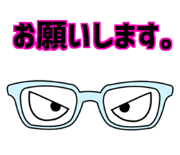 Eyes say things enough sticker #13752302