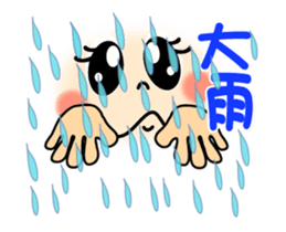 smiley sign language accident volume sticker #13752520