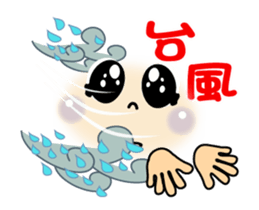 smiley sign language accident volume sticker #13752521