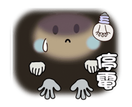 smiley sign language accident volume sticker #13752523