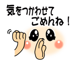 smiley sign language accident volume sticker #13752537