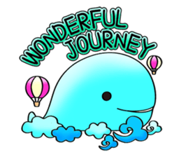 Care whale sticker #13752632