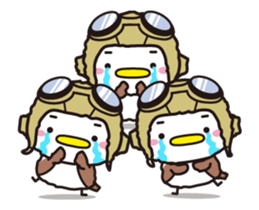 Sparrow Chun (9)Comfortably sticker #13753024