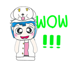 Mr. Masaru. Love dog ^_^ sticker #13753519